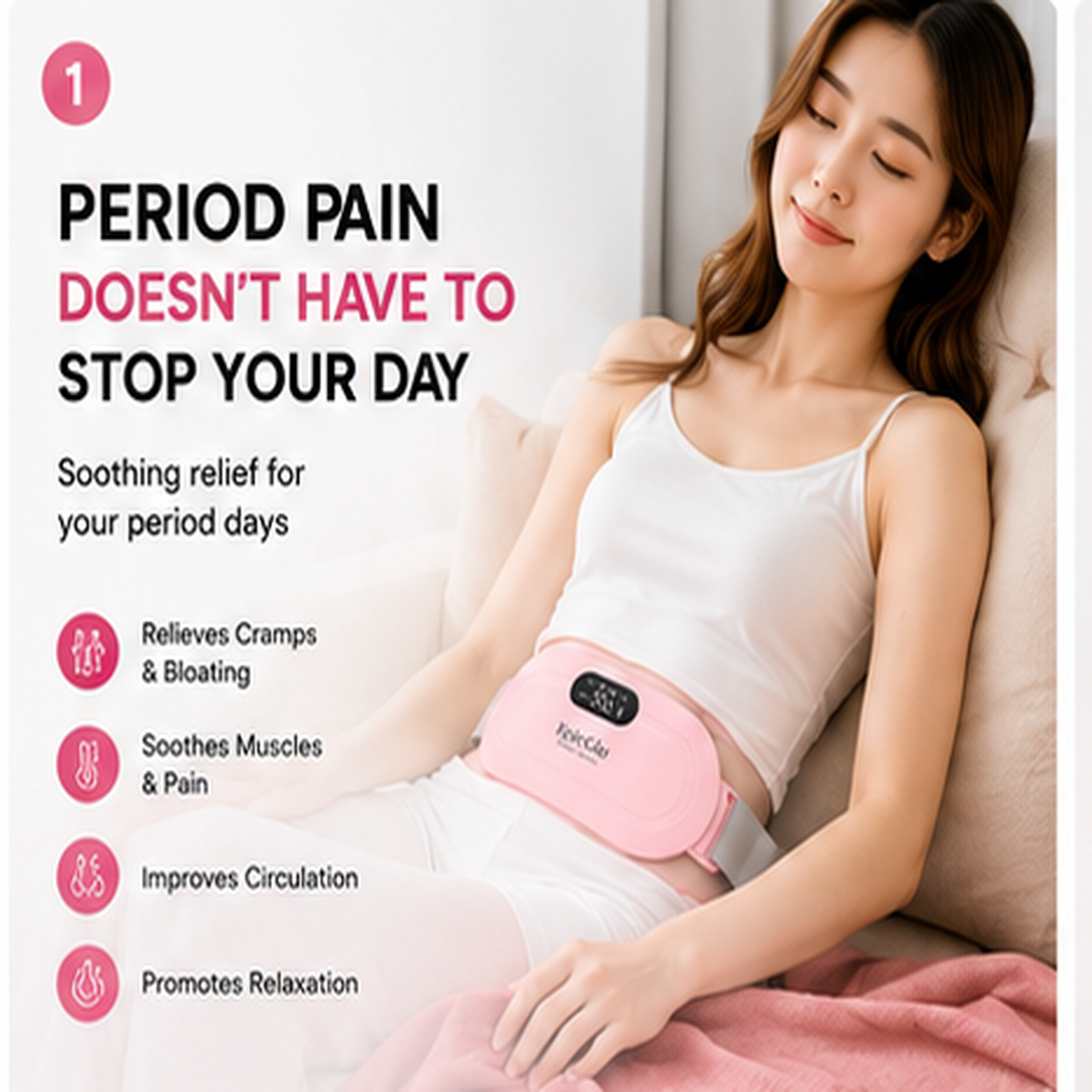 periods masaage belt