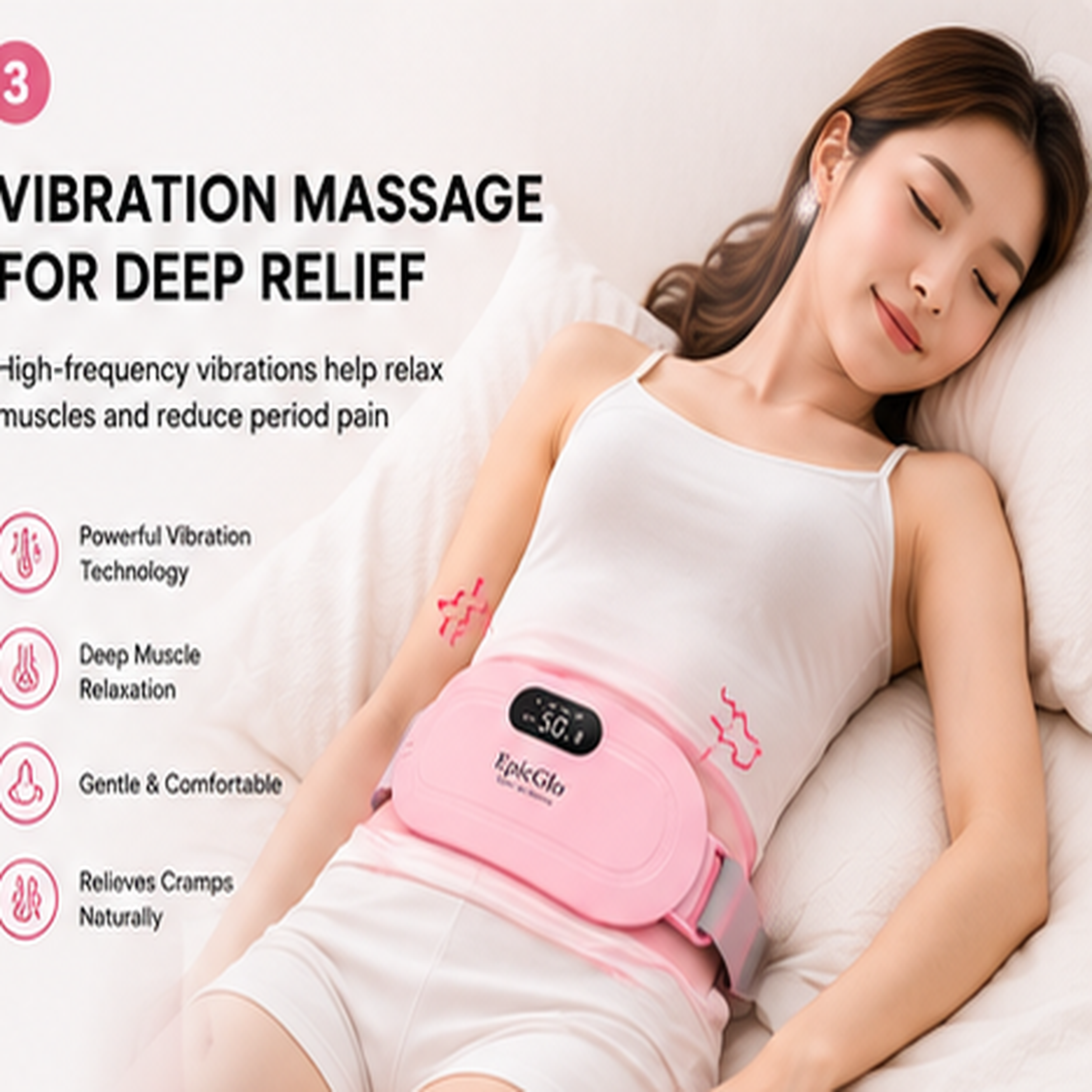 periods masaage belt