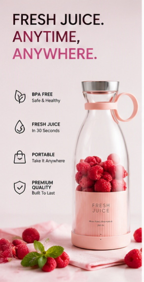 Mini Juicer Blender