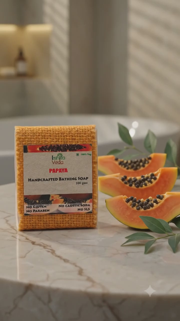 Papaya Handmade Soap – Daily Skin Whitening & Smoothing