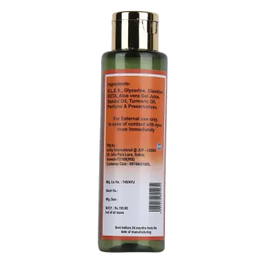 Sandal Turmeric Facewash – Daily Skin Whitening & Natural Detox